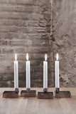 Edge Candle Holder Chrome krom lysestage fra MALLING LIVING