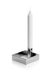 Edge Candle Holder Chrome krom lysestage fra MALLING LIVING